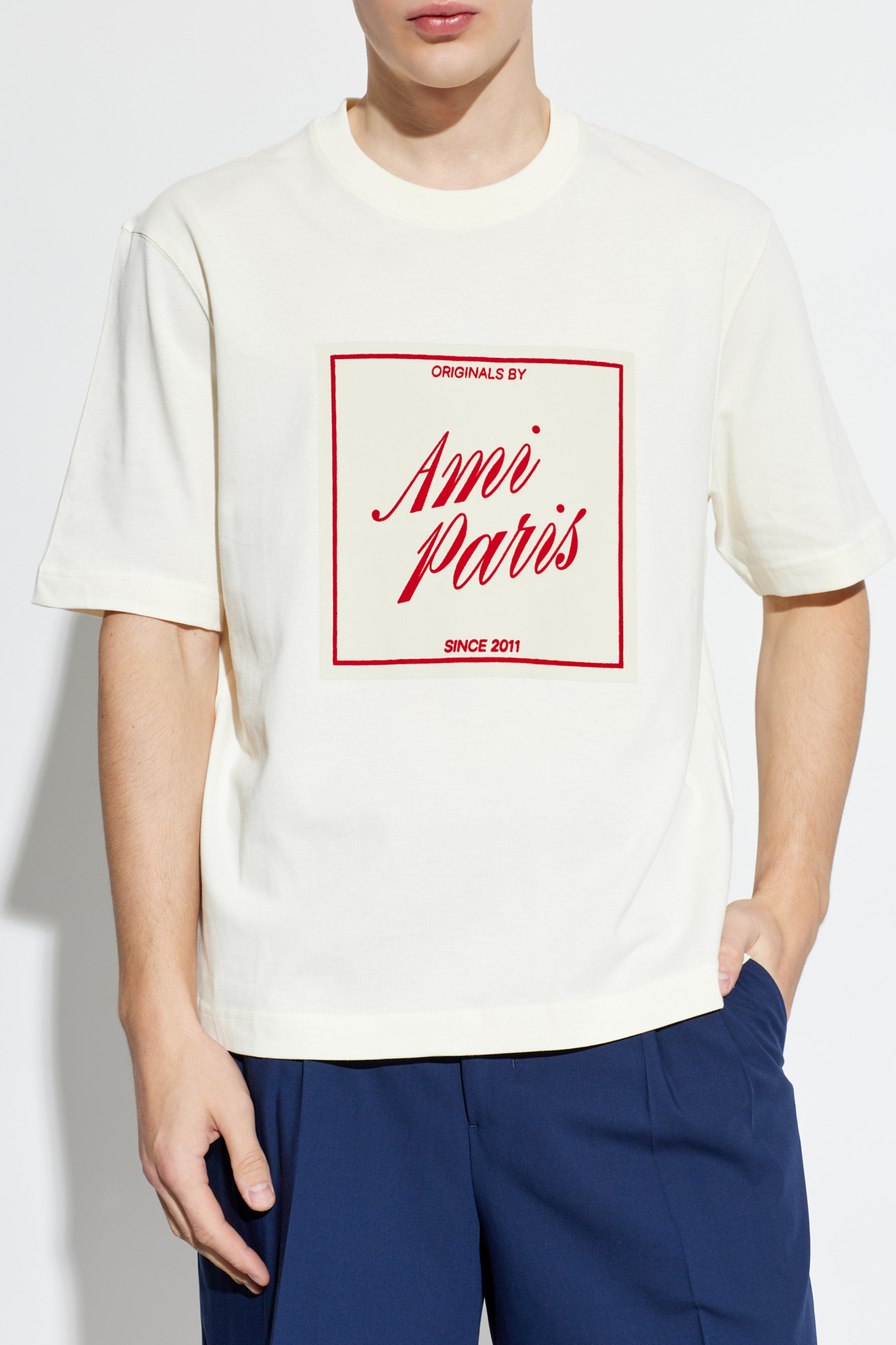Ami Alexandre Mattiussi T-shirt with print | Men's | Vitkac